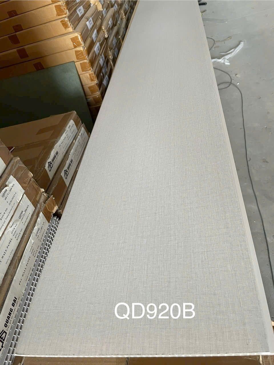 Nhựa ốp tường phòng khách QD920